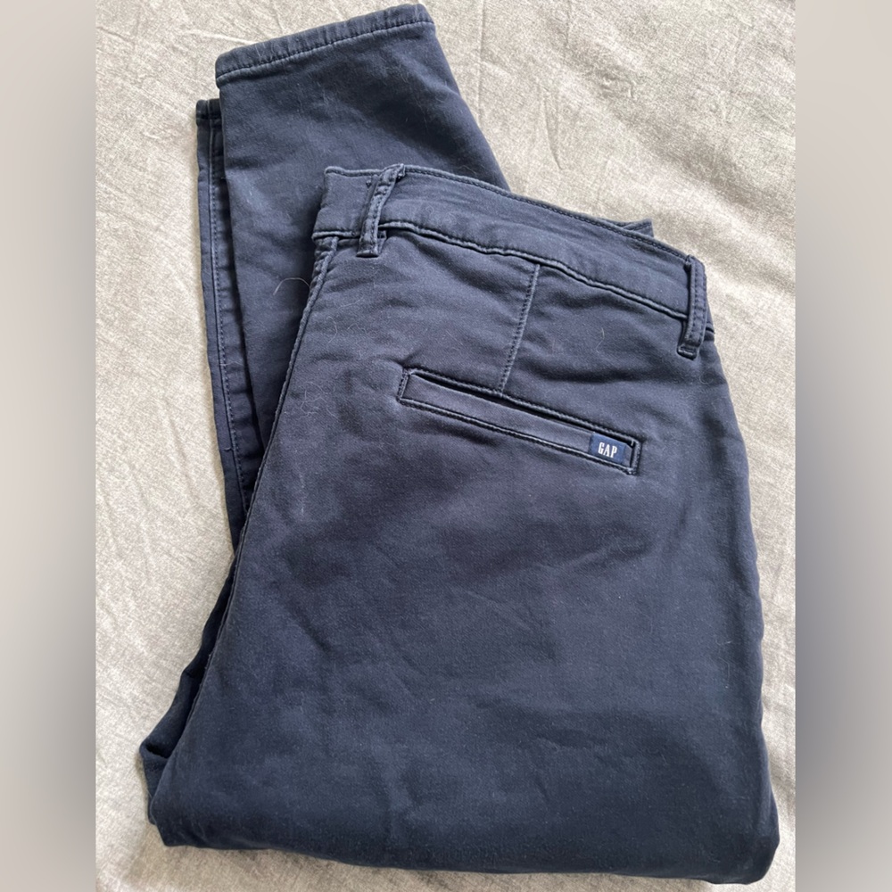 GAP Ladies Navy Chinos 14